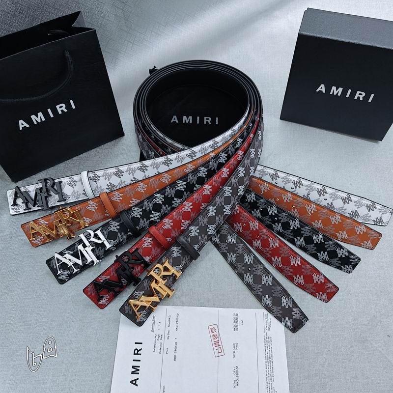 Amiri belt 38mmX90-125cm 8L94